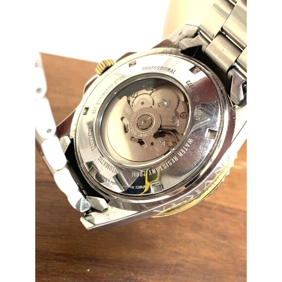 Invicta Men's Watch 36973 Pro Diver Automatic Black Dial Two Tone Steel 44mm - Picture 7 of 15